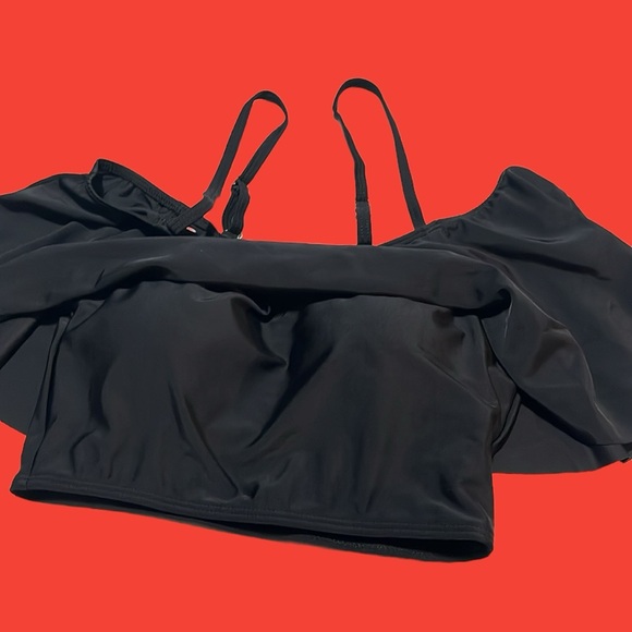 Ruffles and Floral Bikini Swim Combo - Size 3X - Picture 6 of 12